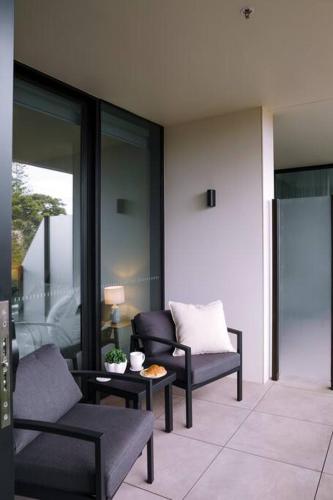 Χώρος καθιστικού στο Horizon Bliss Apartment