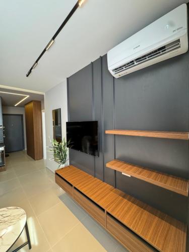 TV a/nebo společenská místnost v ubytování Sako Apartaments