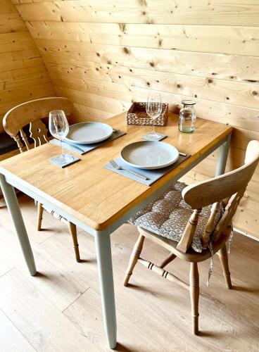 Χώρος καθιστικού στο Orchard Hideaway, Bielby, York