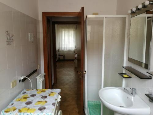 Et badeværelse på Casa Valentina ANIMALI NON AMMESSI