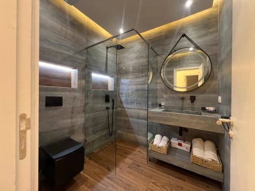 Koupelna v ubytování Imi Ouaddar Appartement Parfait