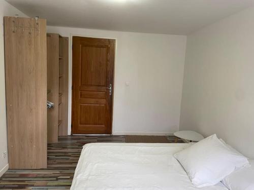 Katil atau katil-katil dalam bilik di Appartement Bazilic