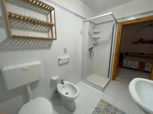 Koupelna v ubytování Villa Muntiranni