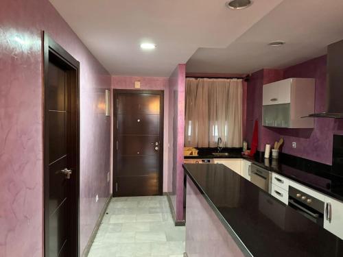 Køkken eller tekøkken på Le Petit Riad Coeur du centre de Tanger Corniche