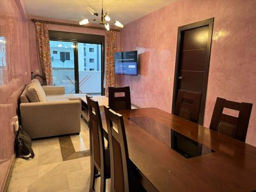 Et tv og/eller underholdning på Le Petit Riad Coeur du centre de Tanger Corniche