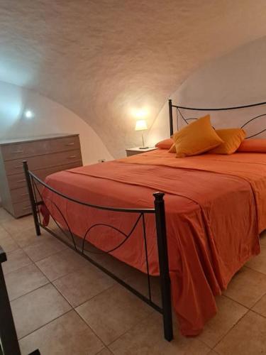 Postel nebo postele na pokoji v ubytování casa vicoletto