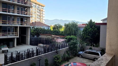Nespecifikovaný výhled na hory nebo výhled na hory při pohledu z apartmánu