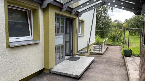 Κήπος έξω από το Holiday Apartment Erbach-Ulm