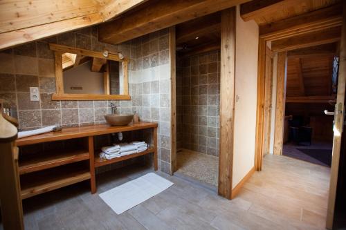 Ванна кімната в Le Bacchu Ber