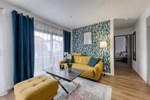 L'escale Parisienne - METRO 3 min, Proche JO, Direct au Louvre,Galeries Lafayette, Opéra,