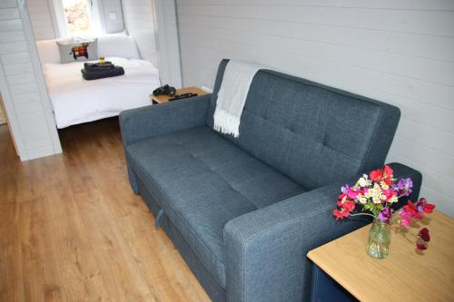 Posezení v ubytování Kintyre Glamping Pods
