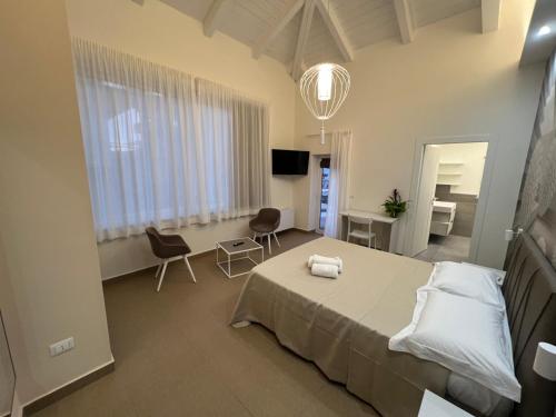 TV a/nebo společenská místnost v ubytování Rupella b&b
