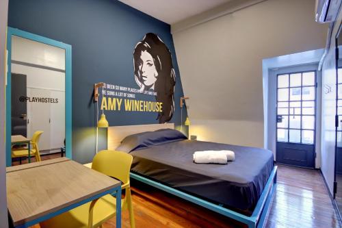 Cama o camas de una habitación en Play Hostel Garden