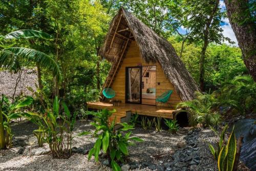 Zahrada ubytování Cabinas de Lou Eco Lodge TAMARINDO