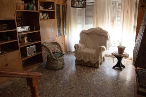 Posezení v ubytování Casa Ita y Nestor