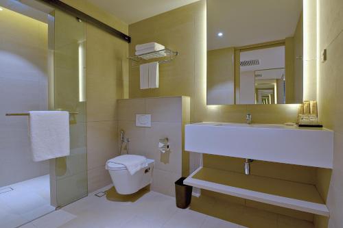 Koupelna v ubytování Cititel Express Kota Kinabalu