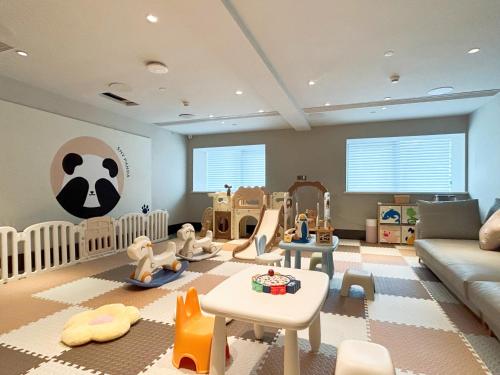 Posezení v ubytování Citadines Gaoxin Chengdu