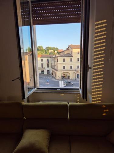 Χώρος καθιστικού στο Casa Matteotti