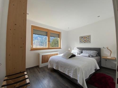 Postel nebo postele na pokoji v ubytování Ferienhaus Sunseitn mit Ruhe und Unabhängigkeit