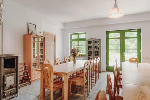 Χώρος καθιστικού στο Forsthaus Franzensberg