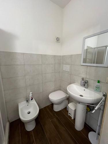 Koupelna v ubytování Bivio di punta ala