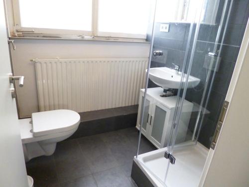 Ένα μπάνιο στο Nice Apartment in Vöhringen
