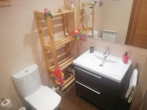 Bilik mandi di Un Rinconcito Turolense