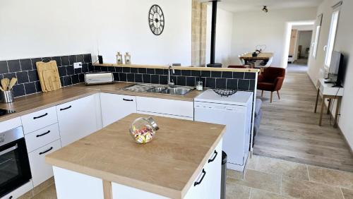 Dapur atau dapur kecil di Old Farmhouse
