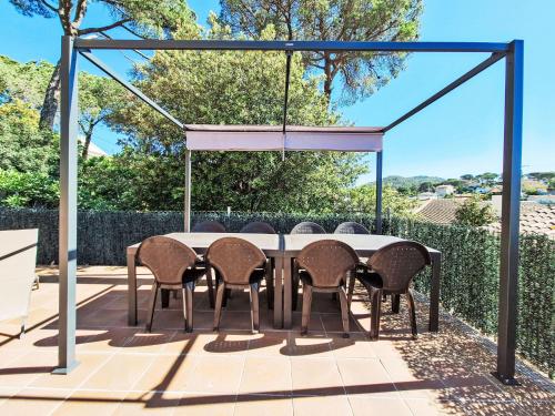 Μπαλκόνι ή βεράντα στο Holiday Home Panoramic by Interhome