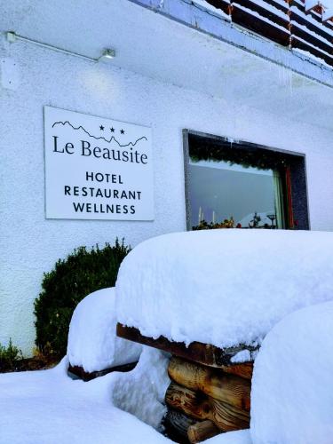 Hotel le Beausite en invierno