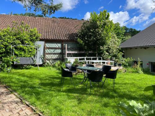 Zahrada ubytování Ferieninrosengarten - Wohnung Erdgeschoss Süd