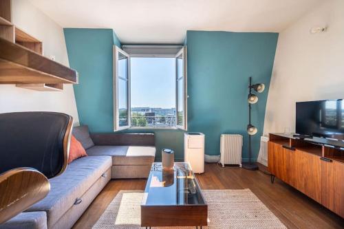 Unique - Appartement avec vue Seine et Tour Eiffel