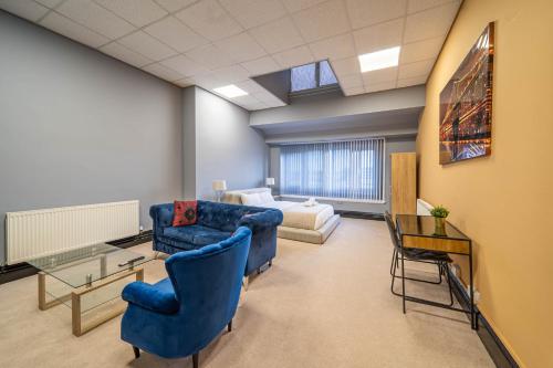 Posezení v ubytování Bessemer Rooms