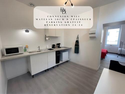 T1 Bis appartement B3 30m2 Cosy 7min à pieds des Gares