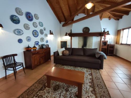 Χώρος καθιστικού στο Casa Cantelas