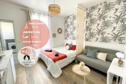 Studio 10min Paris Centre I CDG