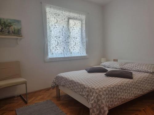 Posteľ alebo postele v izbe v ubytovaní New comfortable app Dora