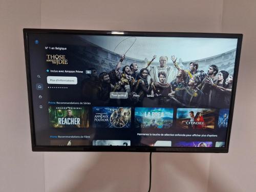 TV a/nebo společenská místnost v ubytování veeweyde