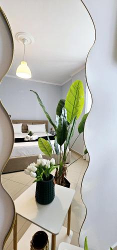 Lova arba lovos apgyvendinimo įstaigoje Central Apartment