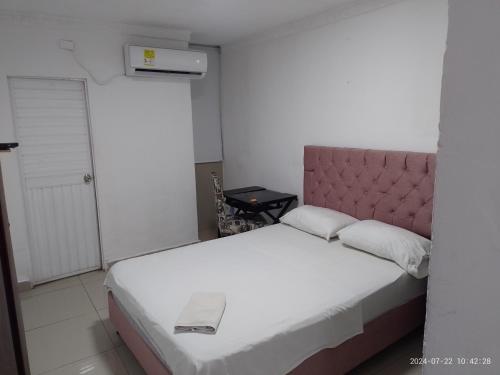 Postel nebo postele na pokoji v ubytování hotel interamericano