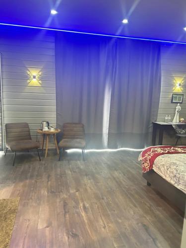 Χώρος καθιστικού στο Kuai Guestroom Brugge