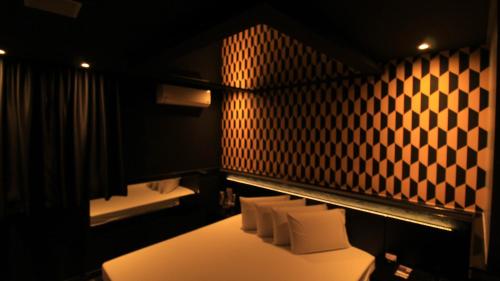 Motel Point ABCにあるベッド
