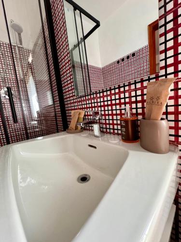 Koupelna v ubytování Villa Drago Chalet