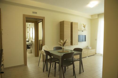 TV a/nebo společenská místnost v ubytování Residenze Roscioli