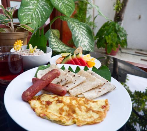 Jídlo v bed and breakfast nebo okolí