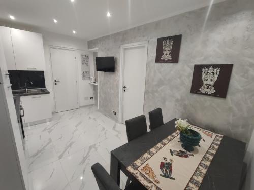 Køkken eller tekøkken på La casetta di Davide