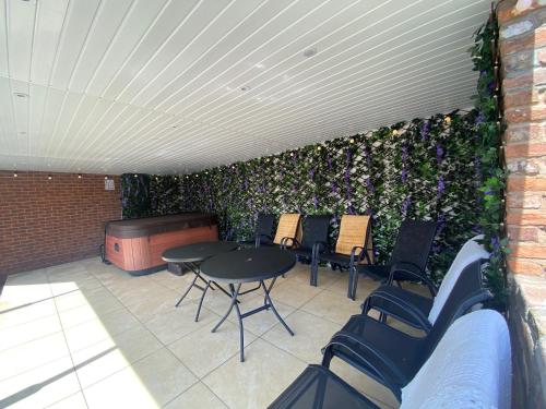Posezení v ubytování Bellvue Party House