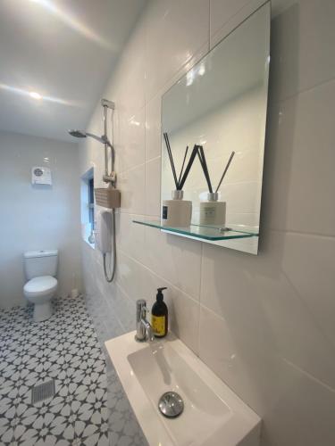 Koupelna v ubytování Carrick on Shannon Cleaheen Self Catering