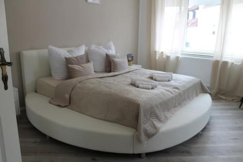 Postel nebo postele na pokoji v ubytování Apartments Via Vita