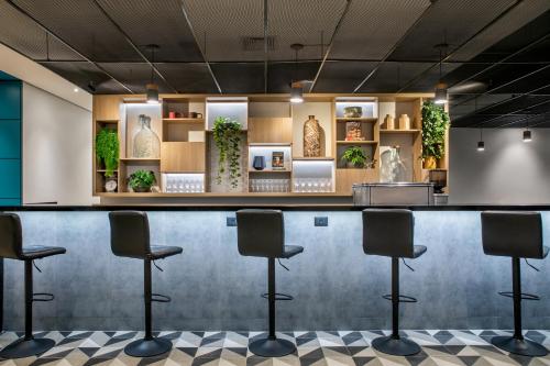 Dapur atau dapur kecil di São Paulo Nações Unidas Affiliated by Meliá